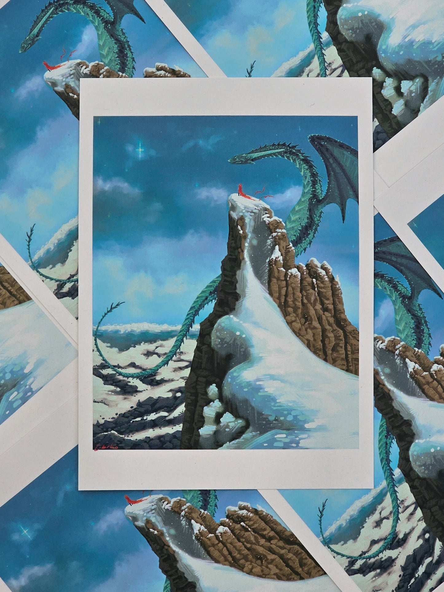 North Star - art print
