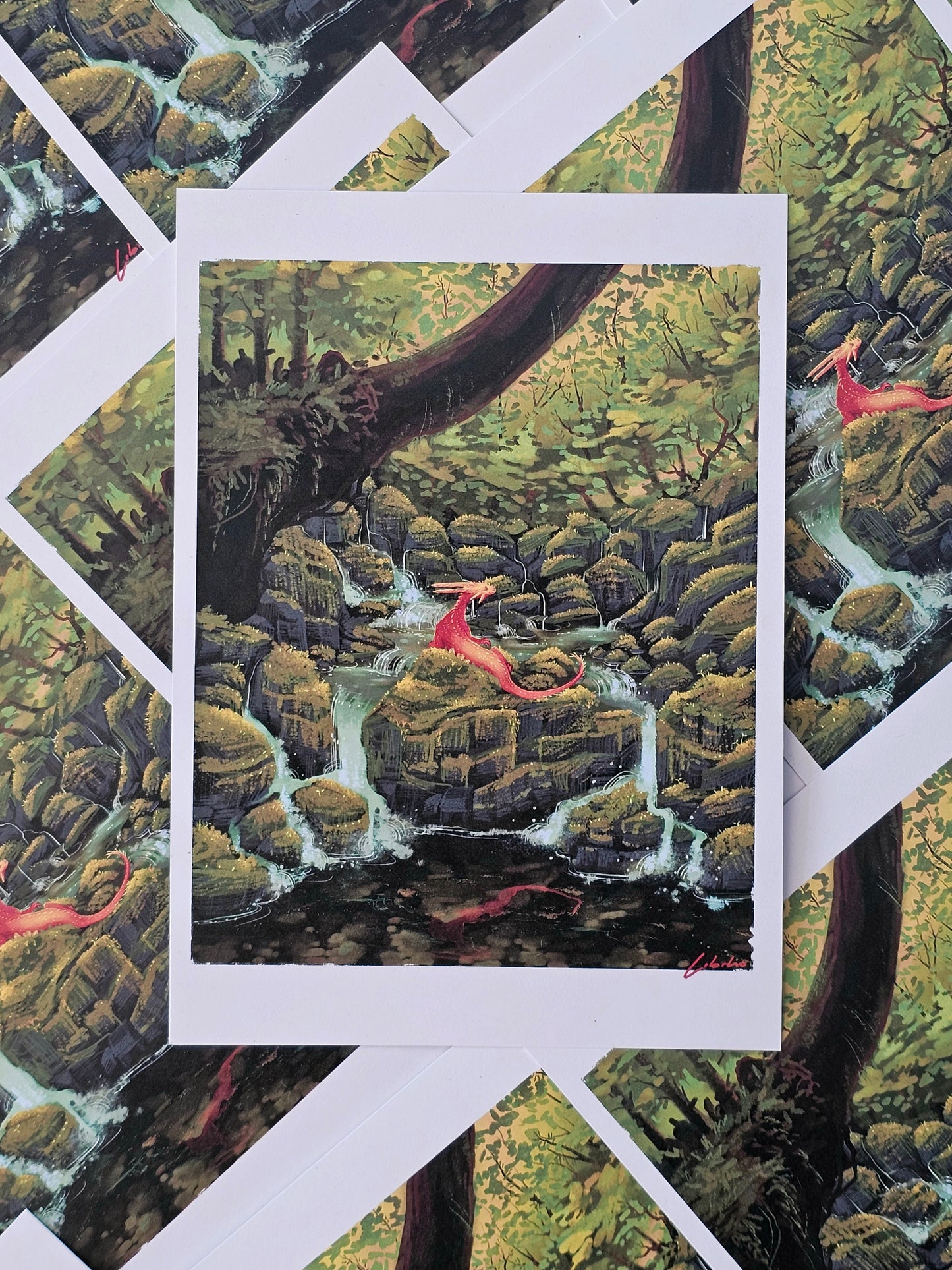 Stream Ponder - art print