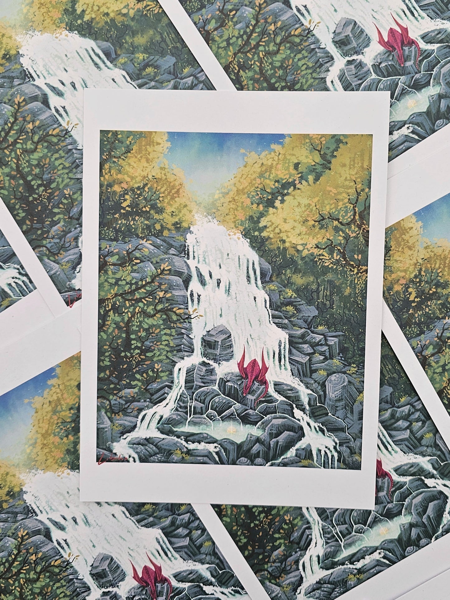 Fallen Star - art print