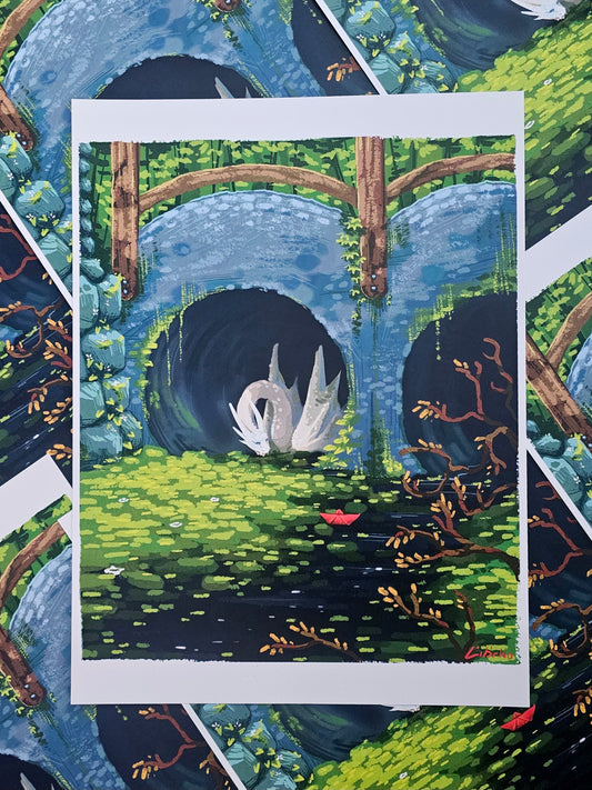 “Overgrowth” - LARGE art print