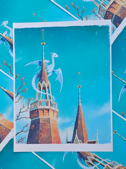 “Cathedral Observer” - LARGE art print