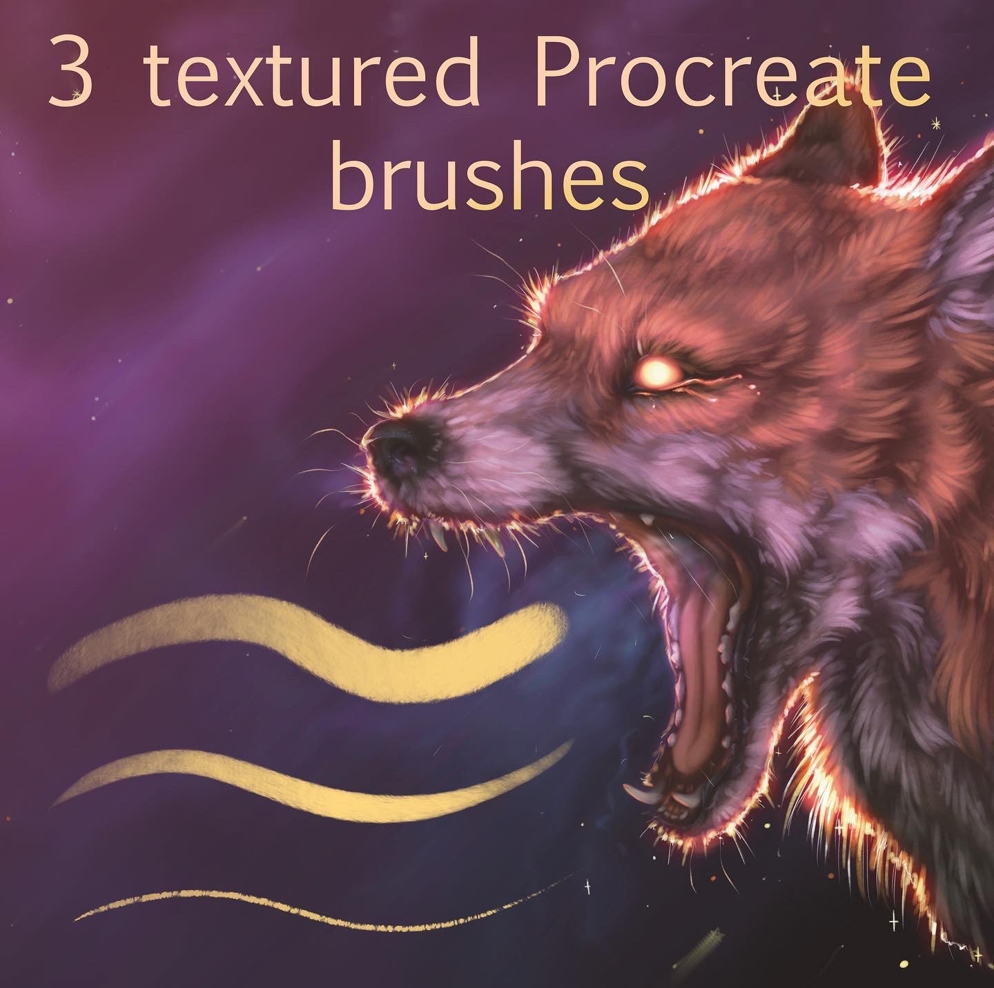 Textured brushes for Procreate