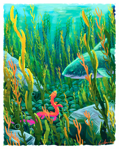 Kelp Field - art print