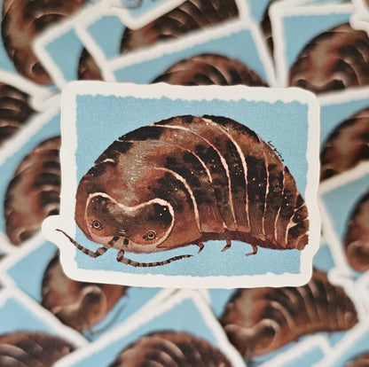 “Isopod” Die Cut Vinyl Sticker