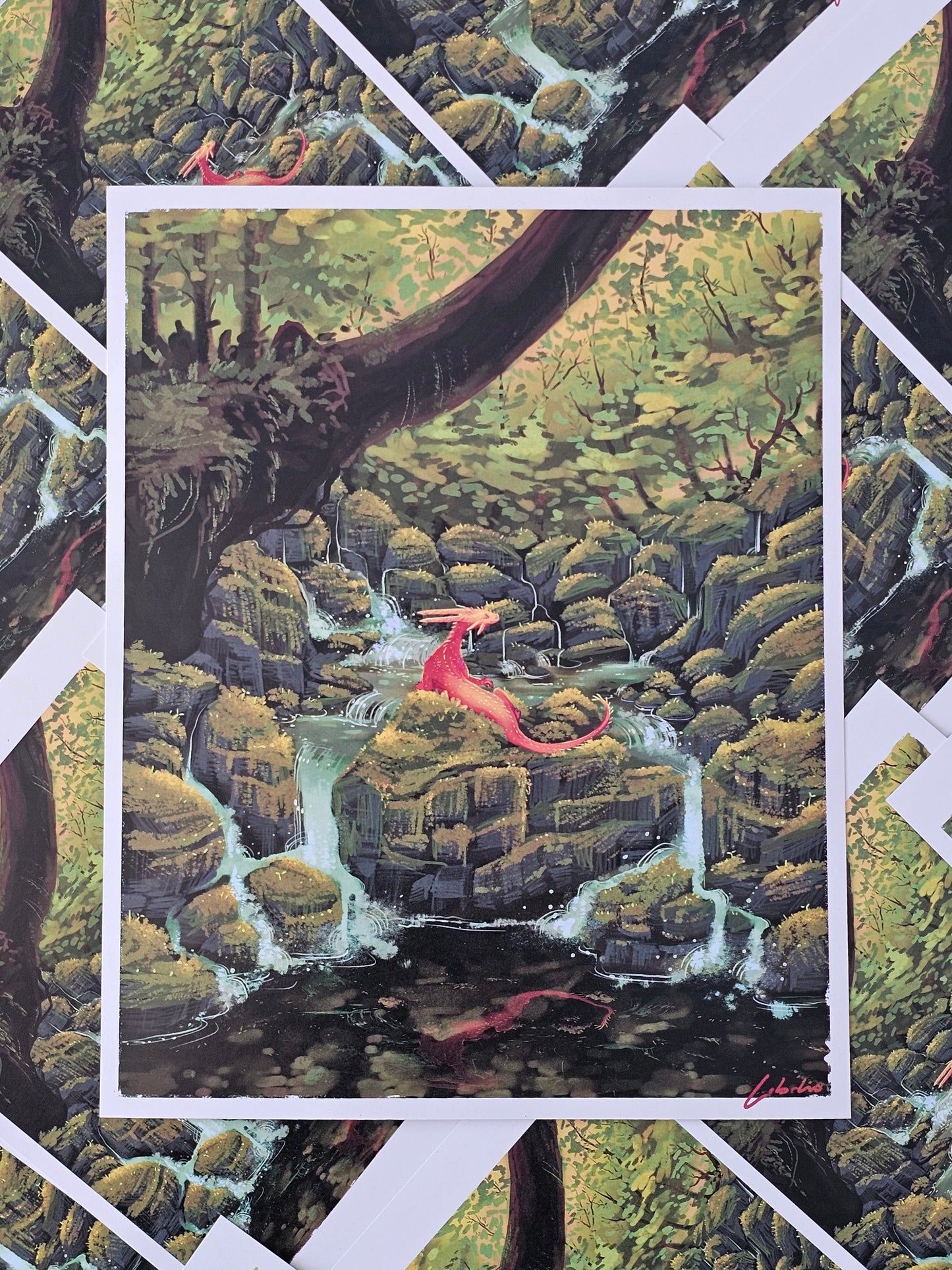 Stream Ponder - art print