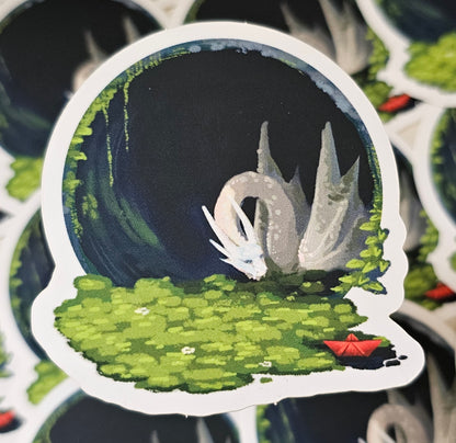 “Overgrowth” Die Cut Vinyl Sticker