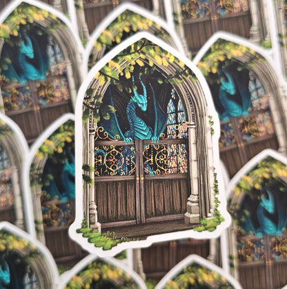 “Church Hideaway” Die Cut Vinyl Sticker