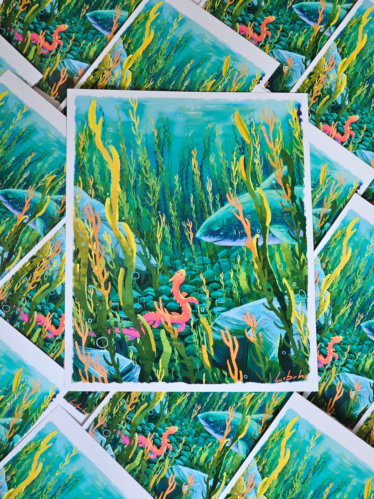 Kelp Field - art print