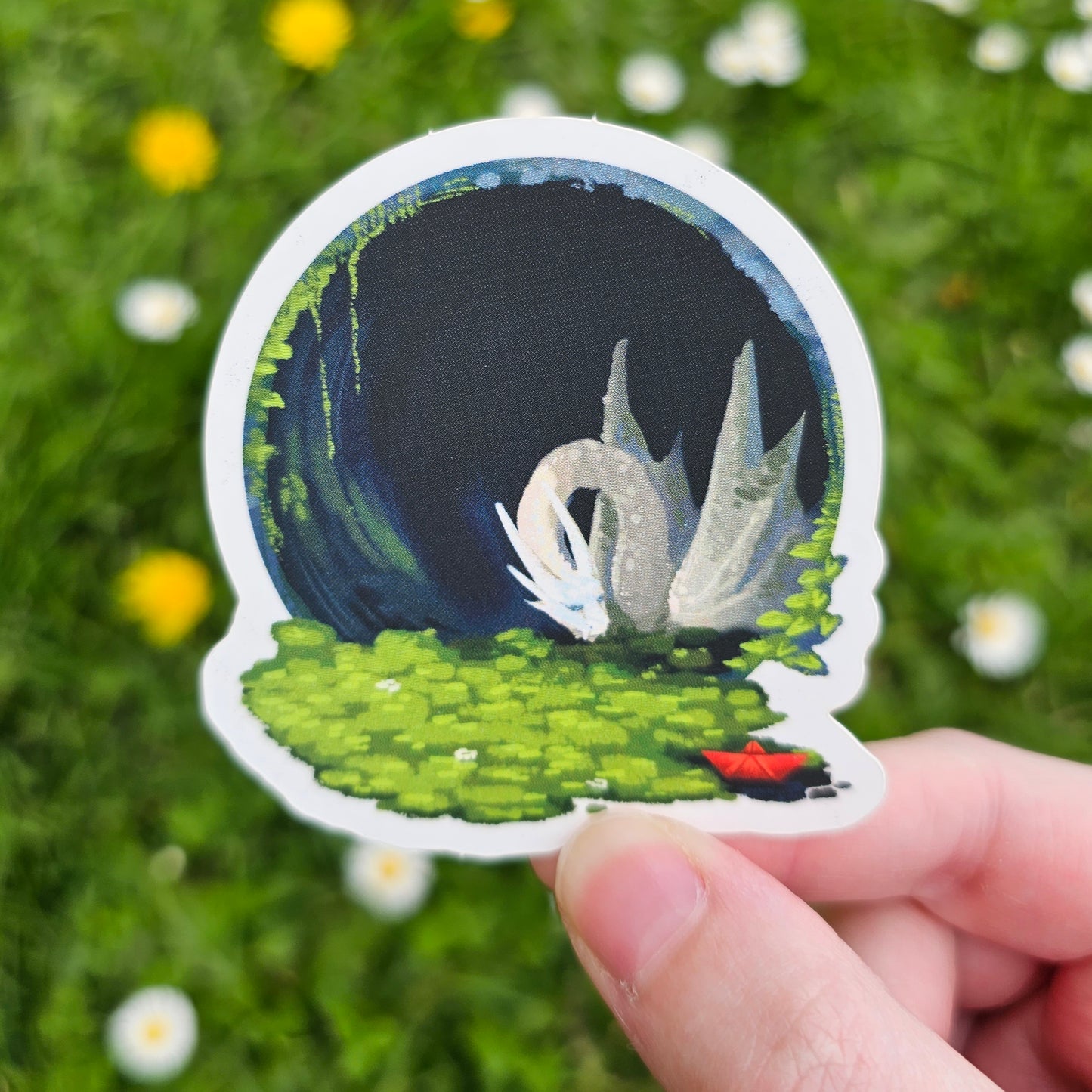 “Overgrowth” Die Cut Vinyl Sticker