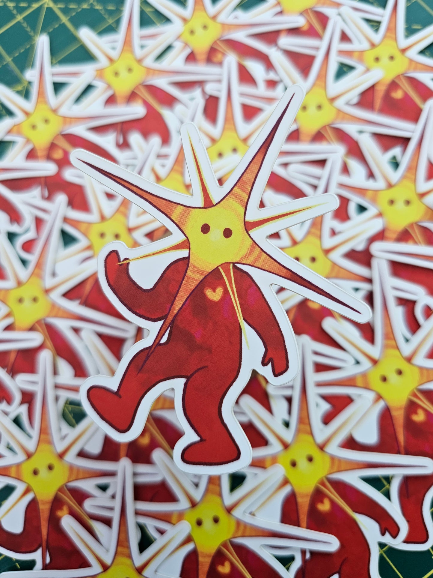 “Starhead” Die Cut Vinyl Sticker